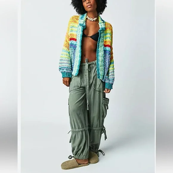 Free People Beach Market Cardigan in XS